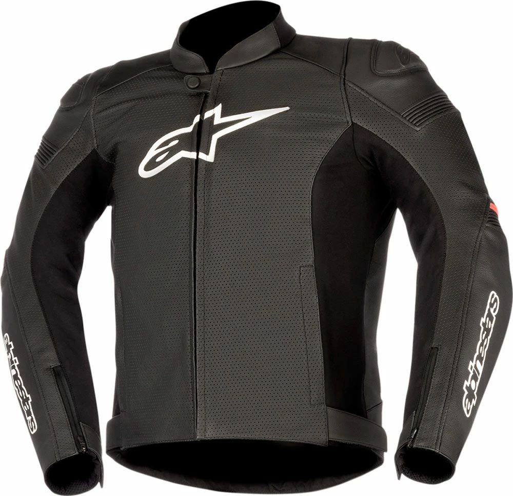Alpinestars SP-1 Airflow Leather Jacket Black/Red 1 Alpinestars SP-1 Airflow Leather Jacket Black/Red
