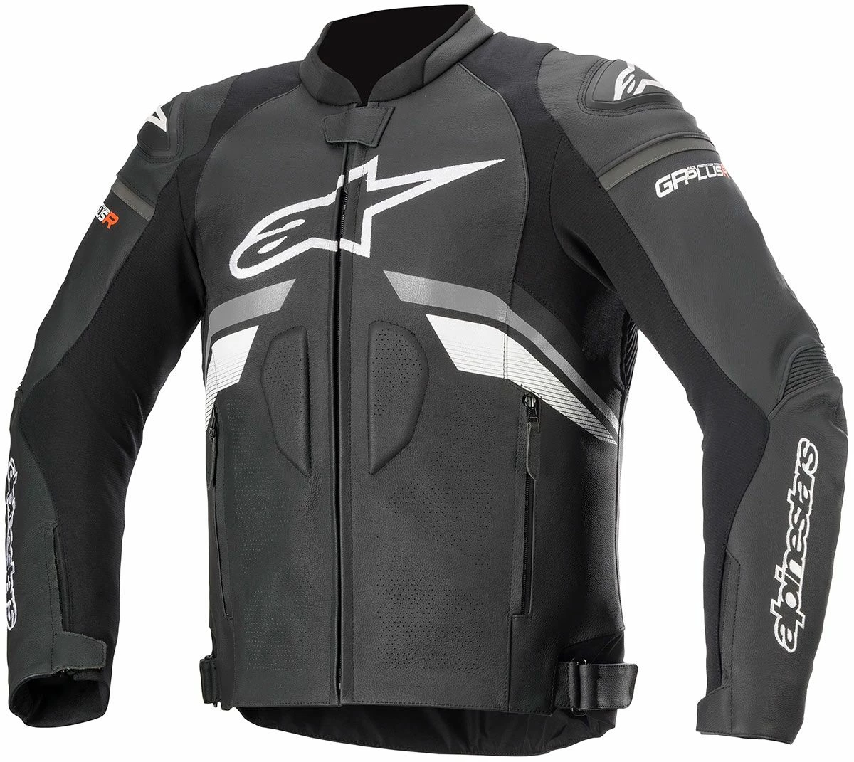 Alpinestars GP Plus R V3 Airflow Leather Jacket Black/Grey/White 1 Alpinestars GP Plus R V3 Airflow Leather Jacket Black/Grey/White