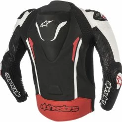 Alternative view of Alpinestars GP Tech Leather Jacket Black/White/Red