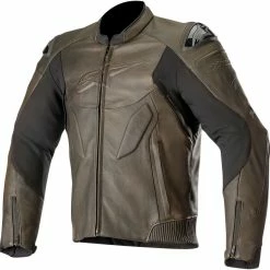 Alpinestars Caliber Leather Jacket Brown
