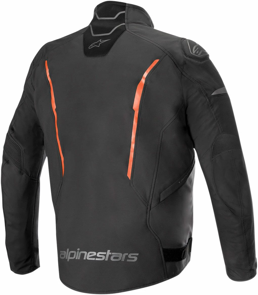 Alpinestars T-Fuse Sport Waterproof Jacket Black/Fluo Red 2 Alpinestars T-Fuse Sport Waterproof Jacket Black/Fluo Red - Image 2