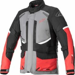 Alpinestars Andes V3 Drystar Jacket Dark Gray/Black/Bright Red