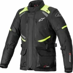 Alpinestars Andes V3 Drystar Jacket Black/Yellow Fluo