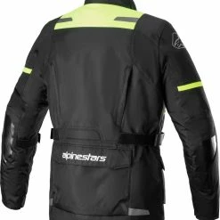 Alternative view of Alpinestars Andes V3 Drystar Jacket Black/Yellow Fluo
