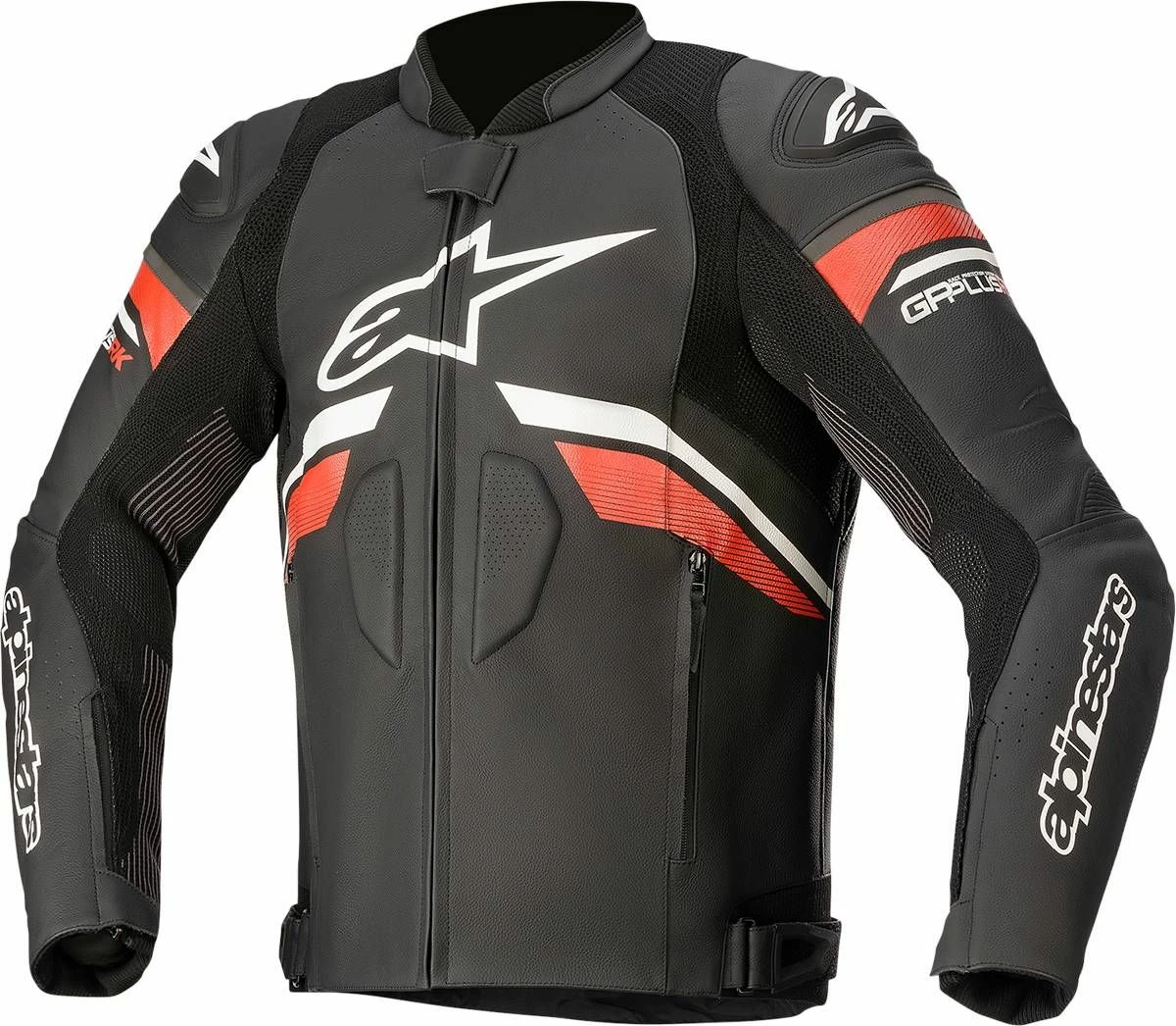 Alpinestars GP Plus R V3 Rideknit Jacket Black/White/Bright Red 1 Alpinestars GP Plus R V3 Rideknit Jacket Black/White/Bright Red