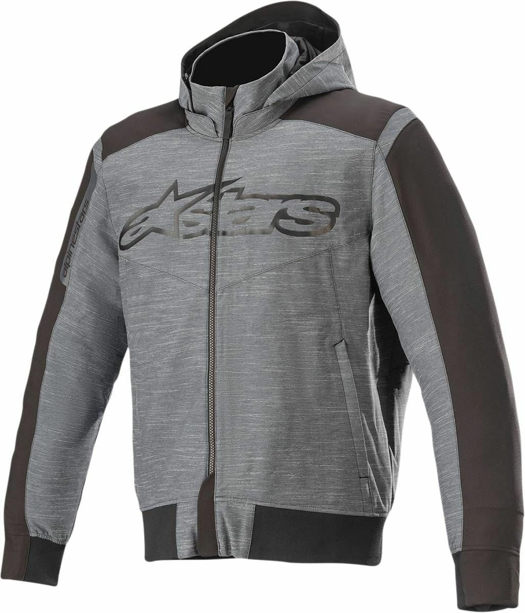 Alpinestars Rhod Windstopper Hoodie Jacket Gray/Black 1 Alpinestars Rhod Windstopper Hoodie Jacket Gray/Black
