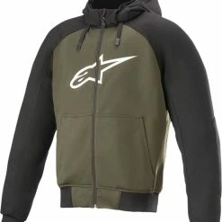 Alpinestars Chrome Sport Hoodie Jacket Black/Green