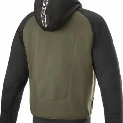 Alternative view of Alpinestars Chrome Sport Hoodie Jacket Black/Green
