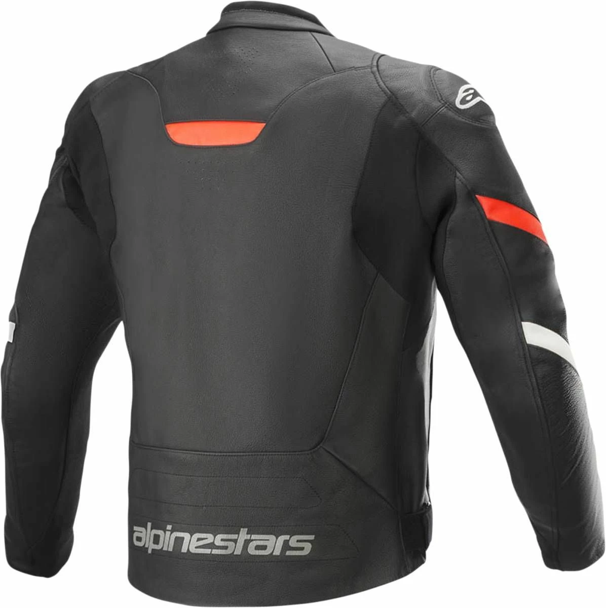 Alpinestars Faster V2 Leather Jacket Black/White/Red 2 Alpinestars Faster V2 Leather Jacket Black/White/Red - Image 2