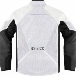 Alternative view of Icon Hooligan CE Jacket White