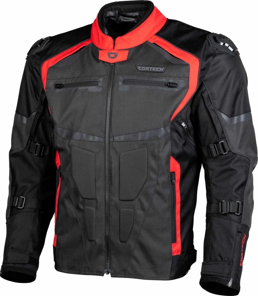 Cortech Hyper-Tec Jacket Red/Gun 1 Cortech Hyper-Tec Jacket Red/Gun