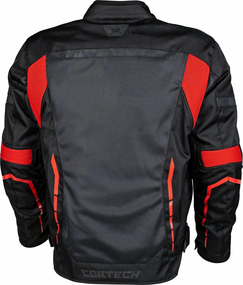 Cortech Aero-Flo Jacket Red/Black 2 Cortech Aero-Flo Jacket Red/Black - Image 2