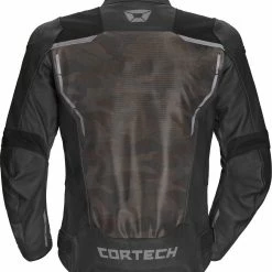 Alternative view of Cortech Vader Leather Mesh Jacket Black/Camo