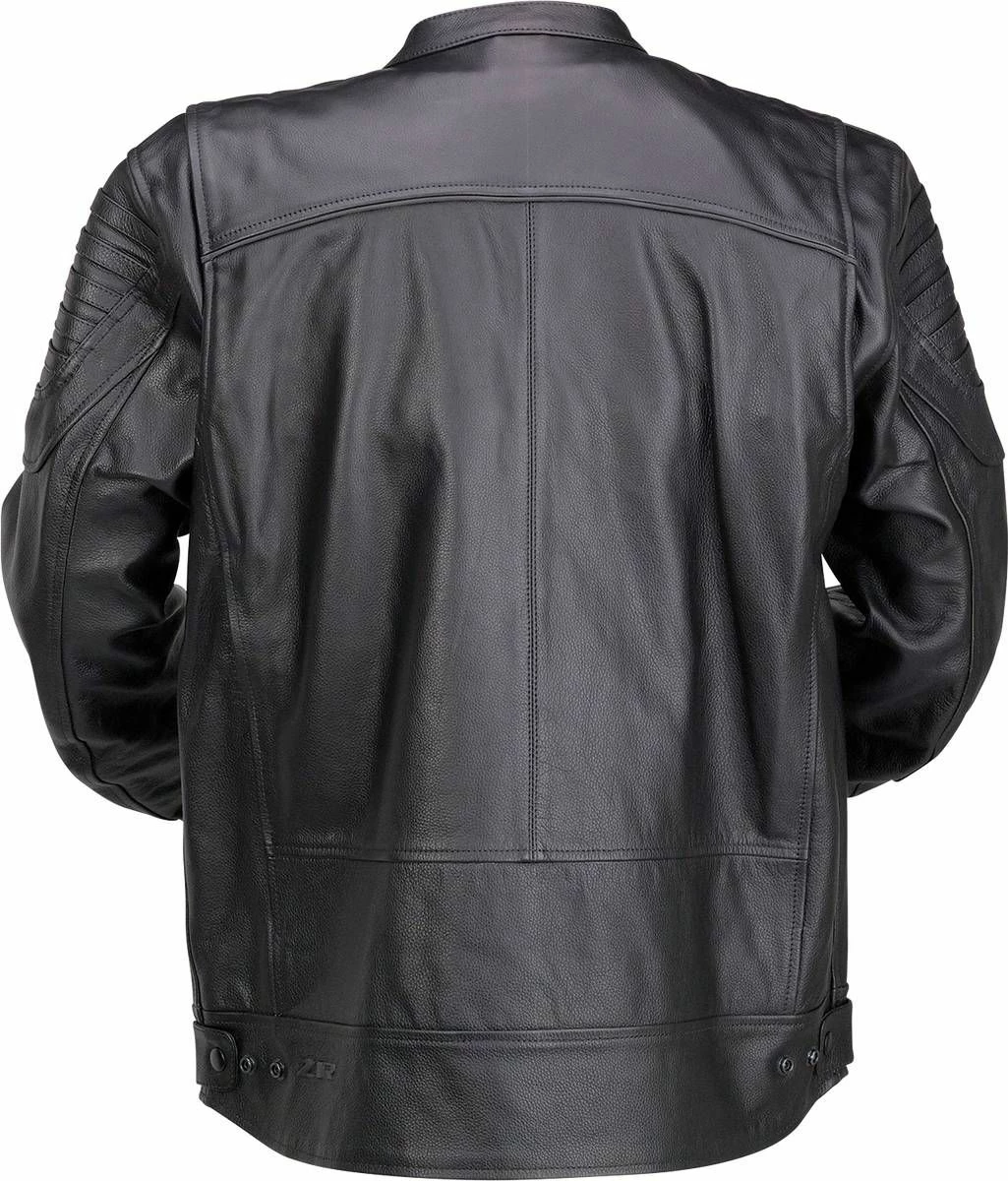 Z1R Widower Leather Jacket Black 2 Z1R Widower Leather Jacket Black - Image 2