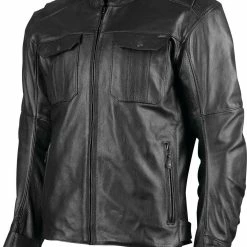 Speed And Strength Band Of Brothers Leather Jacket Black