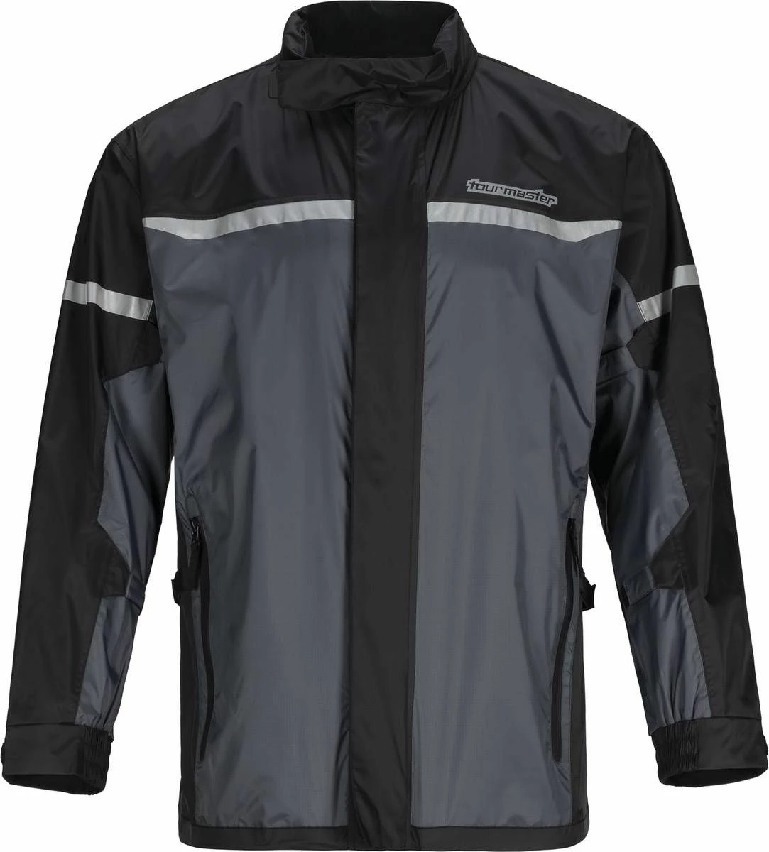 Tourmaster Sentry Rain Jacket Black 1 Tourmaster Sentry Rain Jacket Black