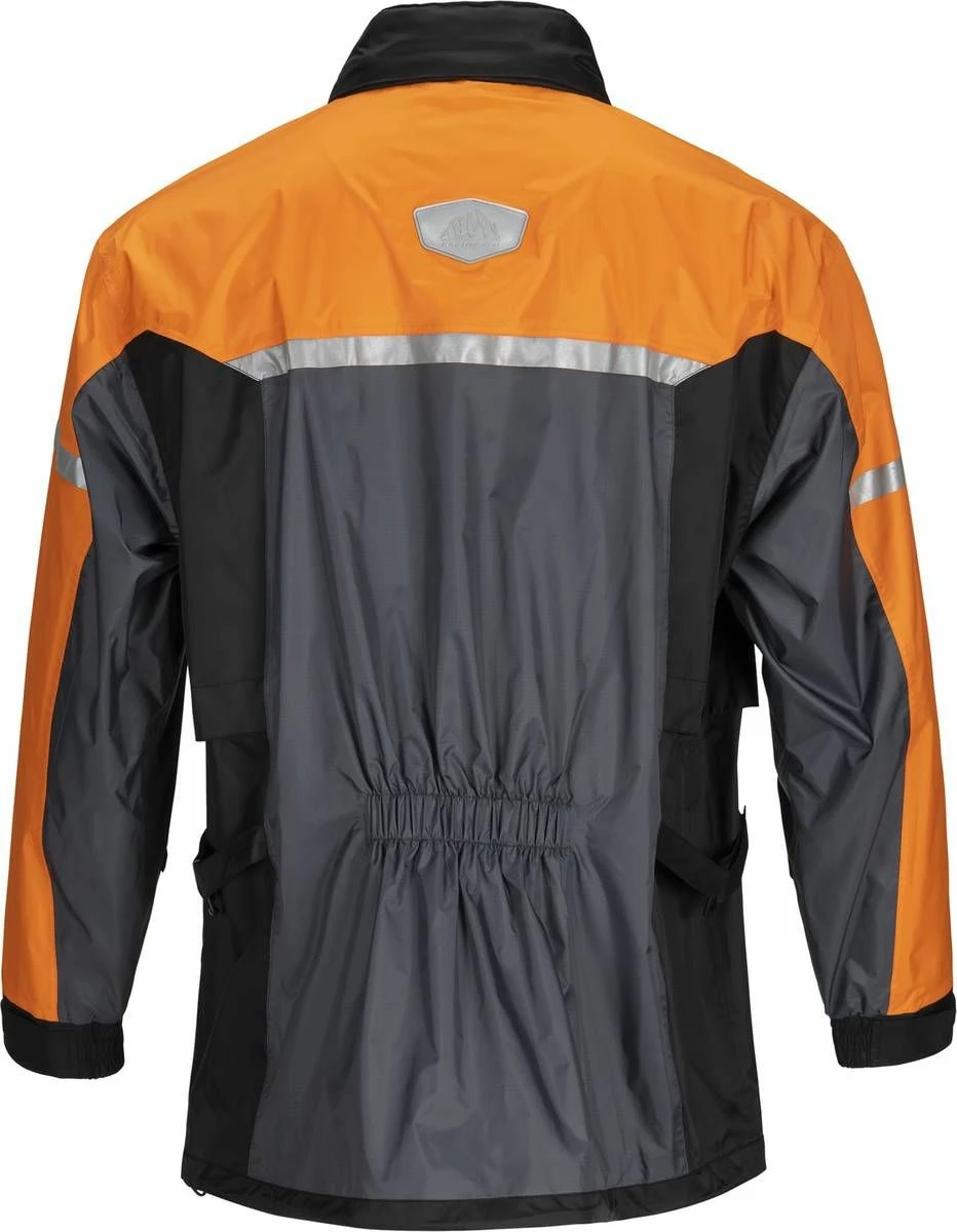 Tourmaster Sentry Rain Jacket Orange 2 Tourmaster Sentry Rain Jacket Orange - Image 2