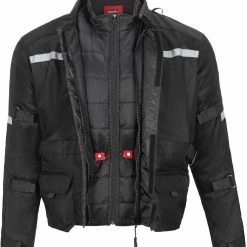Alternative view of Noru Ganjo Adventure Mesh Jacket Black