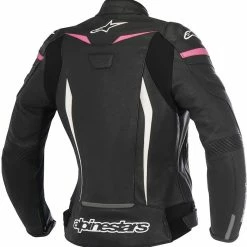 Alpinestars GP Plus R V2 Womens Leather Jacket Black/White/Fuchia 5 Alpinestars GP Plus R V2 Womens Leather Jacket Black/White/Fuchia -Fxr shop 4042029 2 1