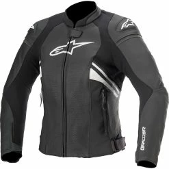Alpinestars Stella GP Plus R V3 Womens Leather Jacket Black/White