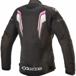 Alternative view of Alpinestars Stella T-GP Plus R V3 Air Womens Jacket Black/White/Fuchsia