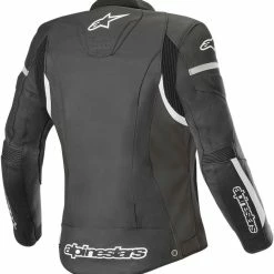 Alternative view of Alpinestars Stella Kira Womens Leather Jacket Black/White