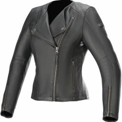 Alpinestars Stella Alice Womens Leather Jacket Black