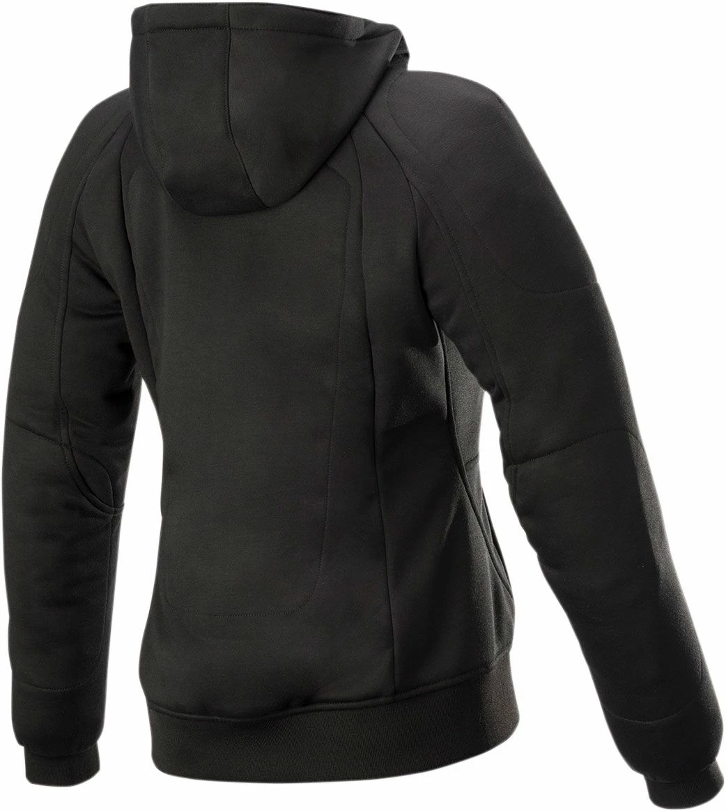 Alpinestars Stella Chrome Sport Hoodie Womens Jacket Black 2 Alpinestars Stella Chrome Sport Hoodie Womens Jacket Black - Image 2