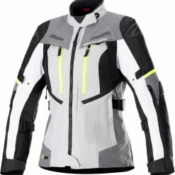 Alpinestars Stella Bogota Womens Jacket Light Gray/Dark Gray