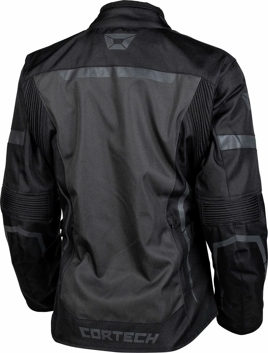 Cortech Aero-Tec Womens Jacket Black/Gun 2 Cortech Aero-Tec Womens Jacket Black/Gun - Image 2