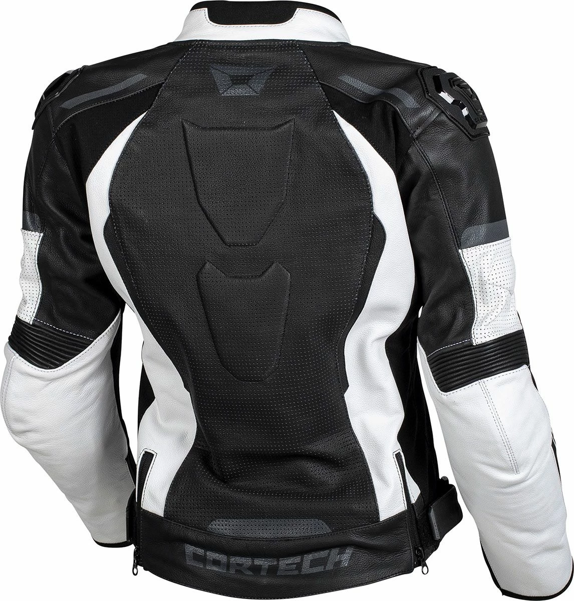 Cortech Apex V1 Womens Jacket Black/White 2 Cortech Apex V1 Womens Jacket Black/White - Image 2