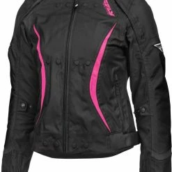 Fly Racing Butane Womens Street Jacket Black/Pink