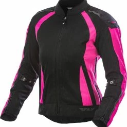 Fly Racing Coolpro Mesh Womens Jacket Black/Pink