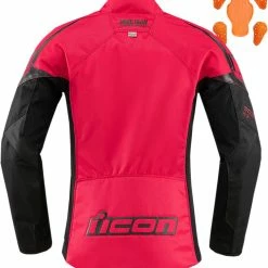 Alternative view of Icon Hooligan Womens Jacket Rouge