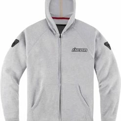 Icon Uparmor Hoodie Jacket Grey