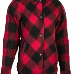 Highway 21 Rogue Flannel Womens Jacket Red/Black