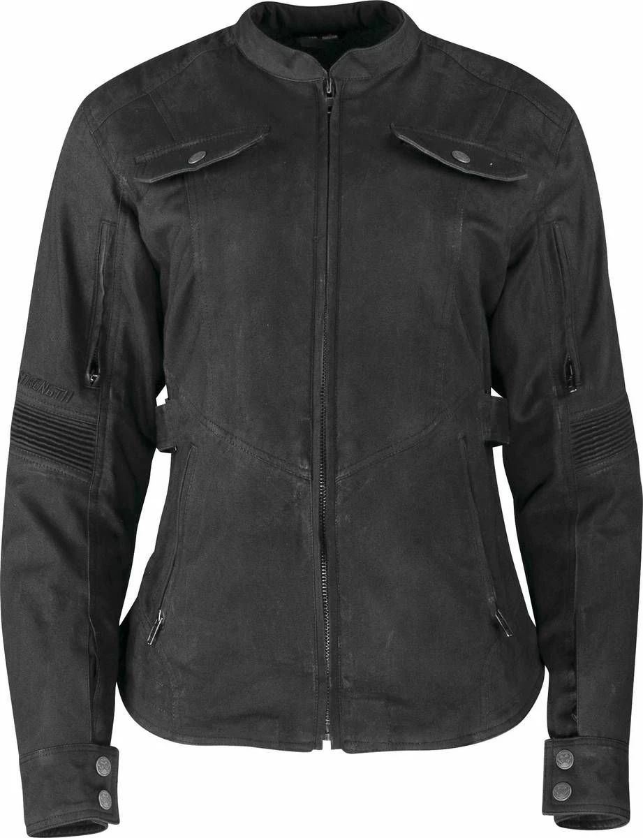 Speed And Strength Fast Times Womens Jacket Black 1 Speed And Strength Fast Times Womens Jacket Black