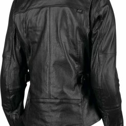 Alternative view of Speed And Strength Throttle Body Womens Leather Jacket Black
