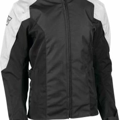 Speed And Strength Mad Dash Womens Textile Jacket Black/GWHT