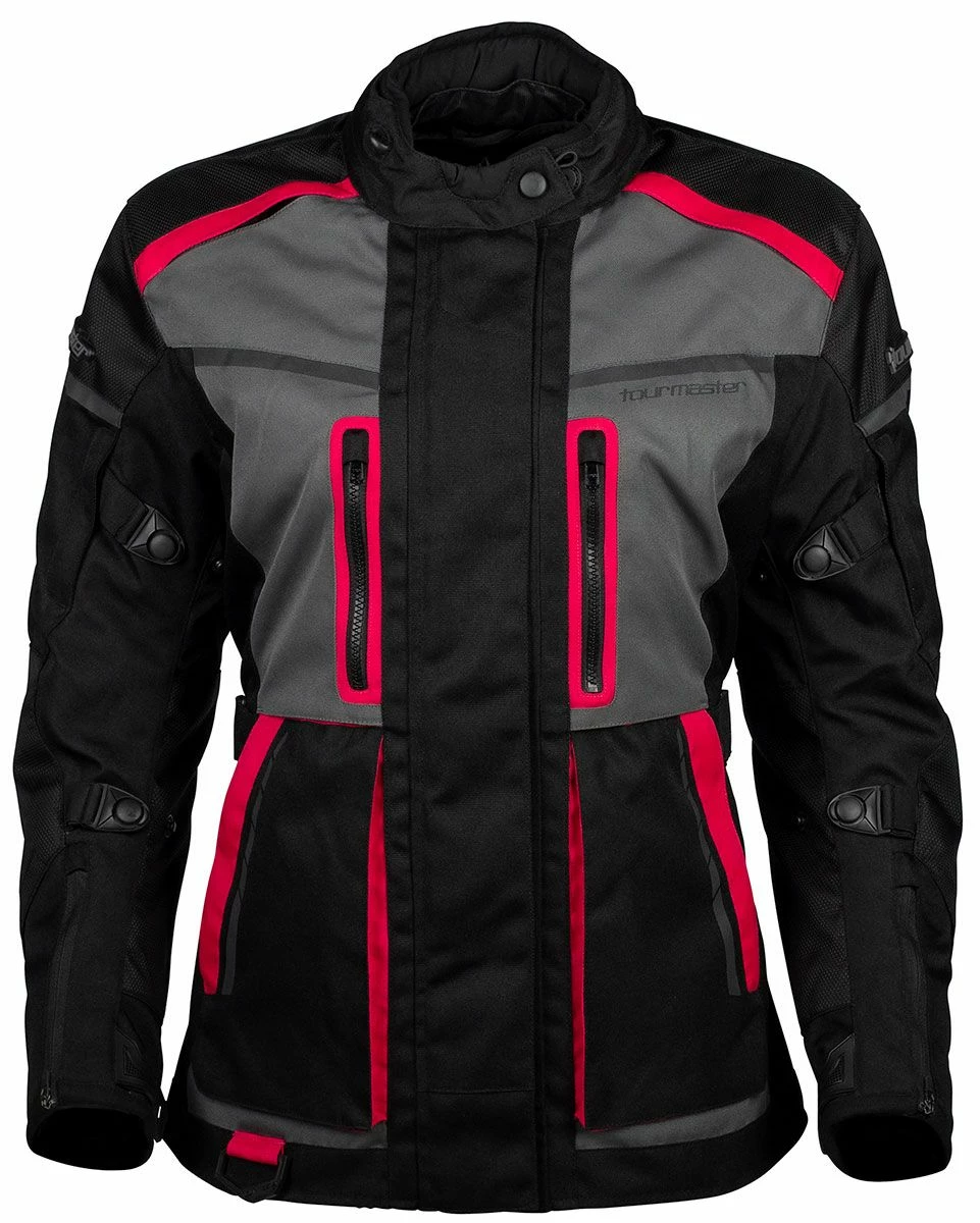 Tourmaster Transition Womens Jacket Rubine/Gun 1 Tourmaster Transition Womens Jacket Rubine/Gun