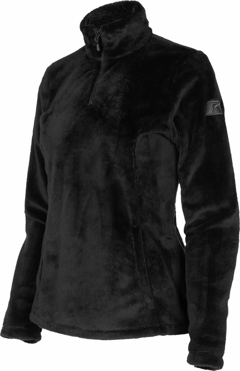 Klim Cascade 1/4 Zip Womens Jacket Black 1 Klim Cascade 1/4 Zip Womens Jacket Black