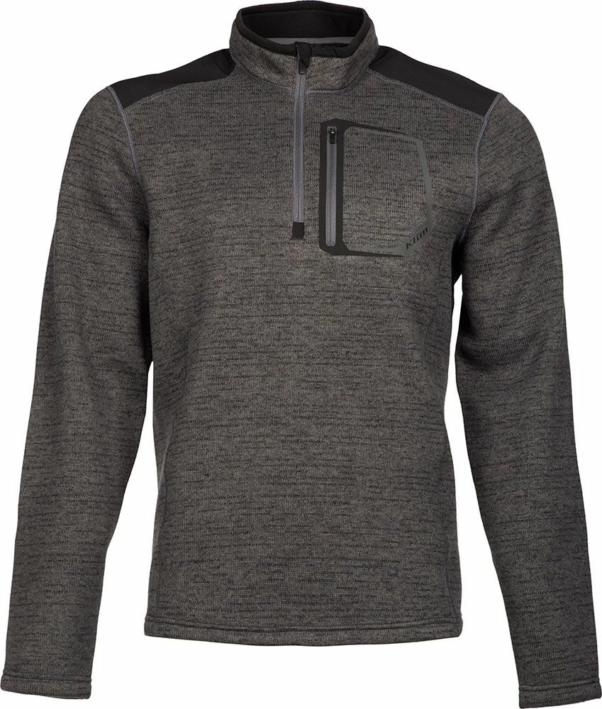 Klim 2022 Yukon Pullover Jacket Black 1 Klim 2022 Yukon Pullover Jacket Black