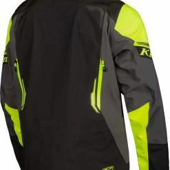 Alternative view of Klim 2022 Valdez Jacket Black/Hi-Vis