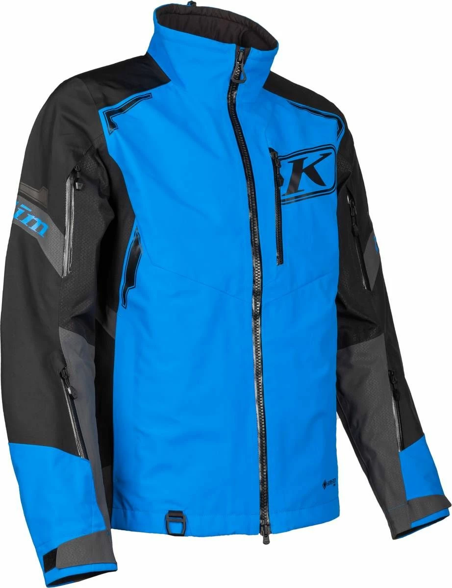 Klim Valdez Snowmobile Jacket Electric Blue Lemonade/Black 5 Klim Valdez Snowmobile Jacket Electric Blue Lemonade/Black - Image 5