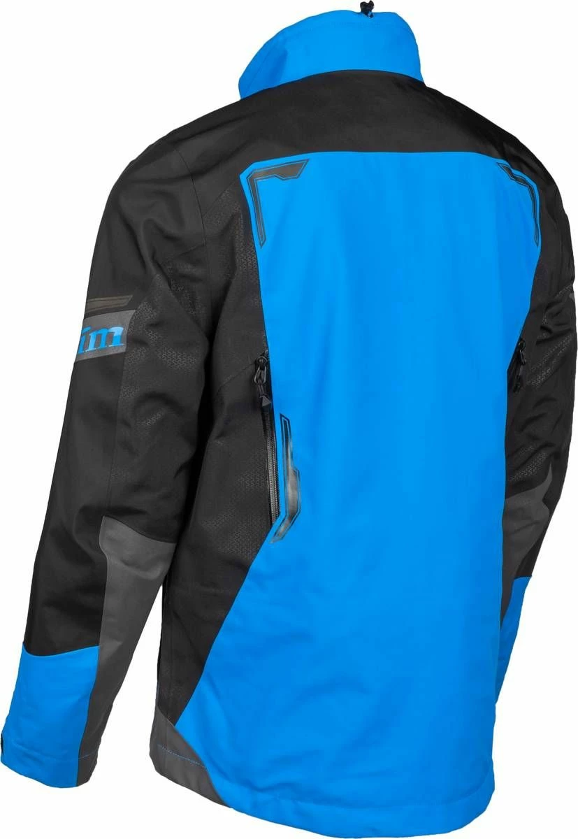 Klim Valdez Snowmobile Jacket Electric Blue Lemonade/Black 6 Klim Valdez Snowmobile Jacket Electric Blue Lemonade/Black - Image 6