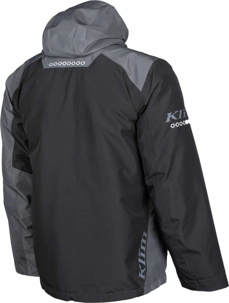 Klim Kompound Snowmobile Jacket Black/Asphalt 2 Klim Kompound Snowmobile Jacket Black/Asphalt - Image 2
