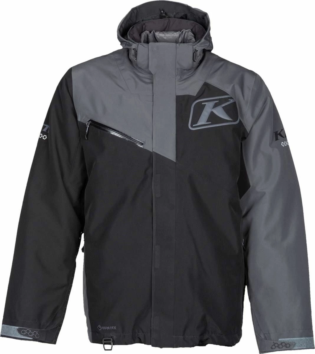 Klim Kompound Snowmobile Jacket Black/Asphalt 3 Klim Kompound Snowmobile Jacket Black/Asphalt - Image 3