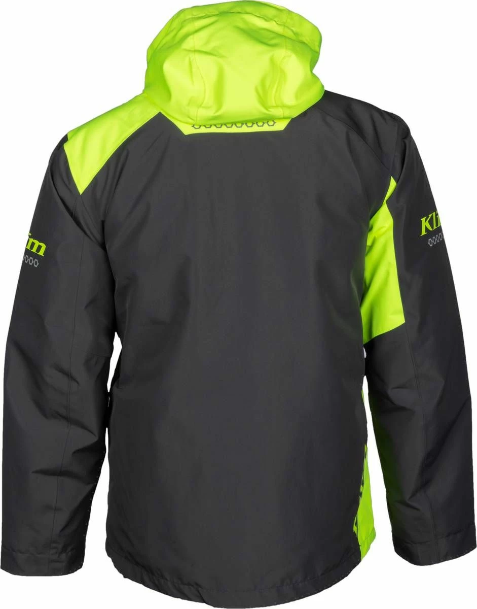 Klim Kompound Snowmobile Jacket Asphalt/Hi-Vis 4 Klim Kompound Snowmobile Jacket Asphalt/Hi-Vis - Image 4
