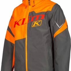 Klim Instinct Snowmobile Jacket Strike Orange/Asphalt