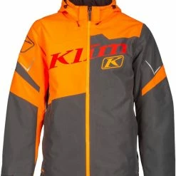 Klim Instinct Snowmobile Jacket Strike Orange/Asphalt -Fxr shop 4791794 3